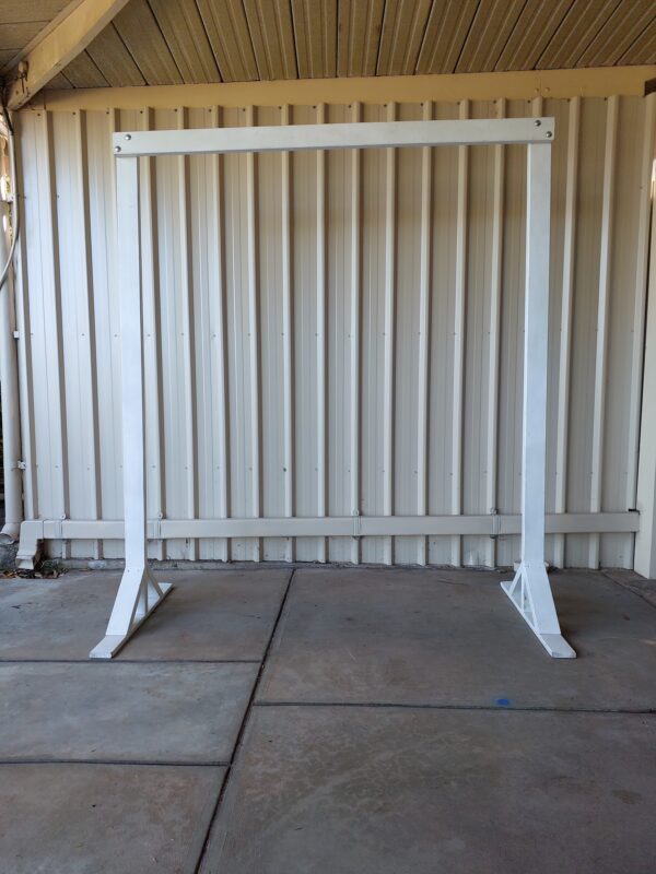 White traditional arch