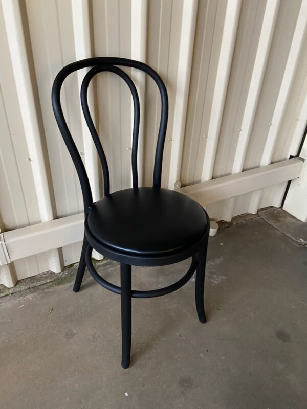 Black Bentwood Chair