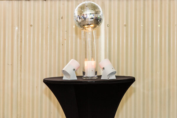 Disco ball centrepiece