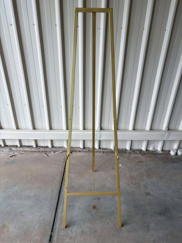 Gold Easel Square Top