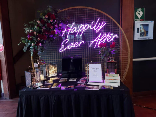 Happily Ever After Neon Sign