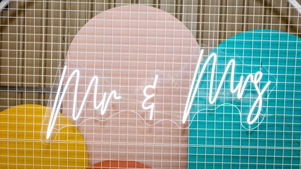 Mr & Mrs Neon Sign