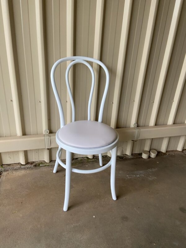 White Bentwood Chair
