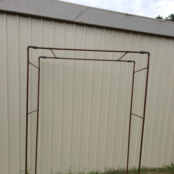 Copper double arch industrial style