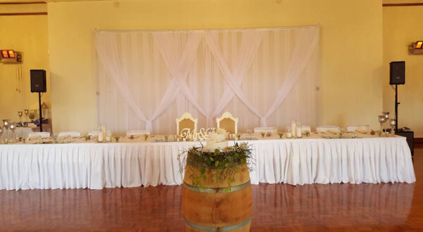 Wing backdrop