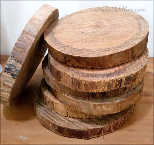 Wooden rounds